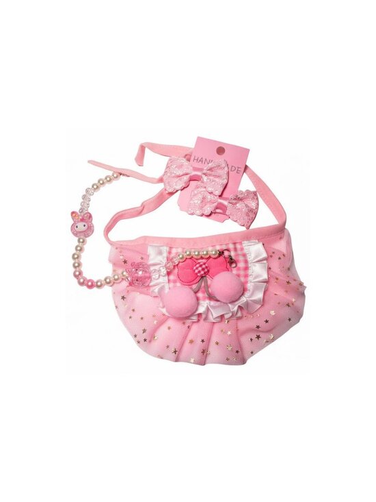 Other - Pink Princess Dog Set | Charm Collar, Tutu & Bows